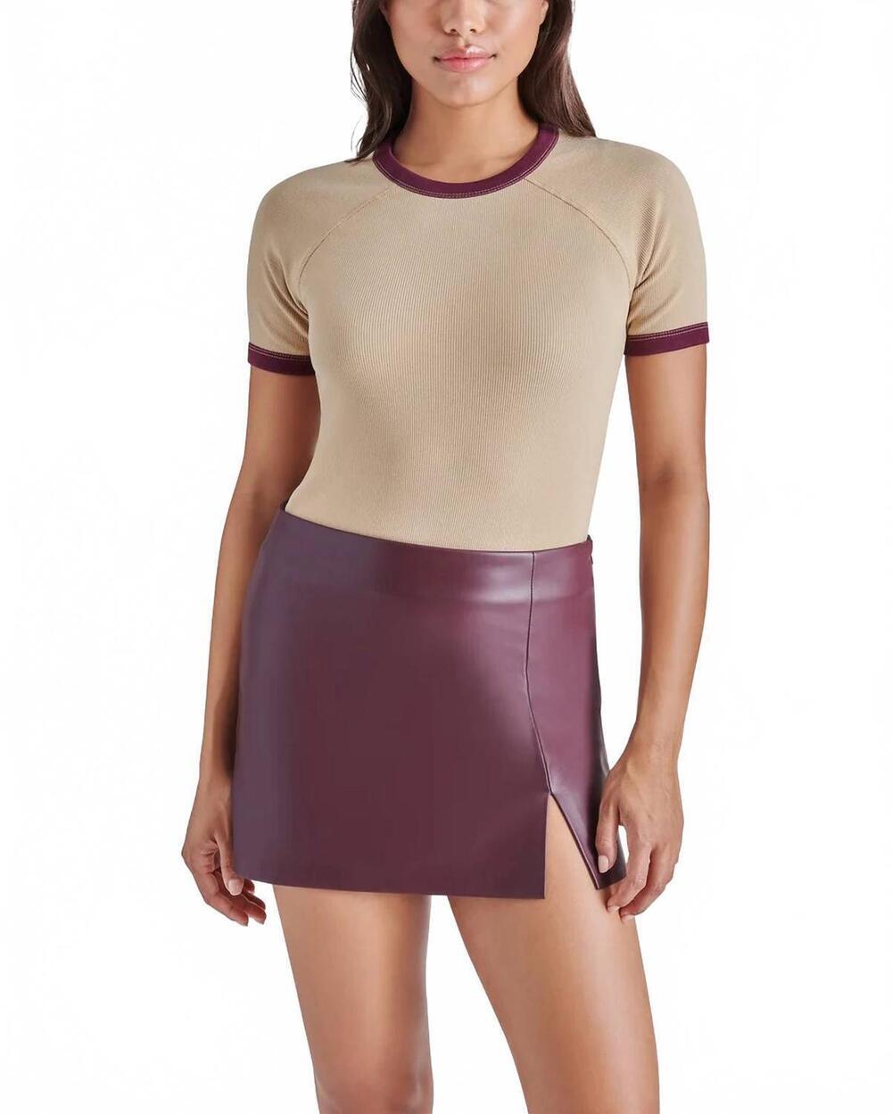 NEW STEVE MADDEN darren bodysuit in taupe